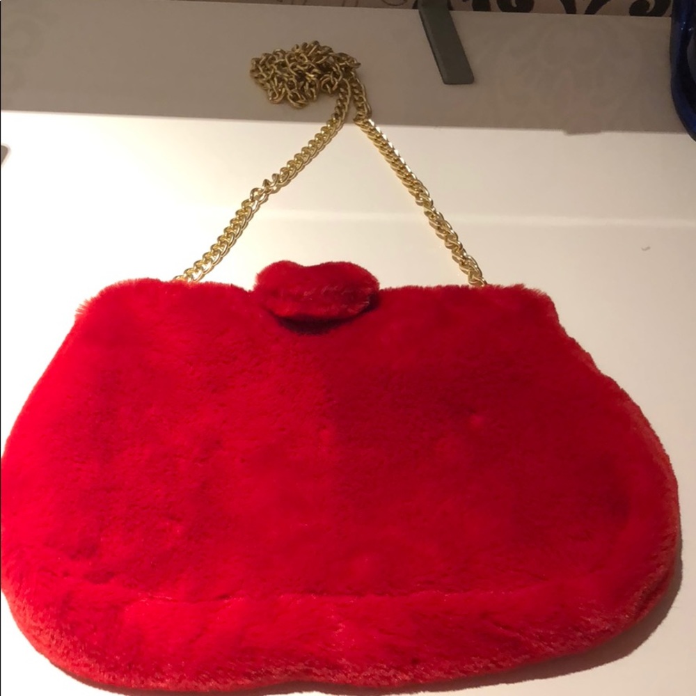 Furry crossbody (faux)